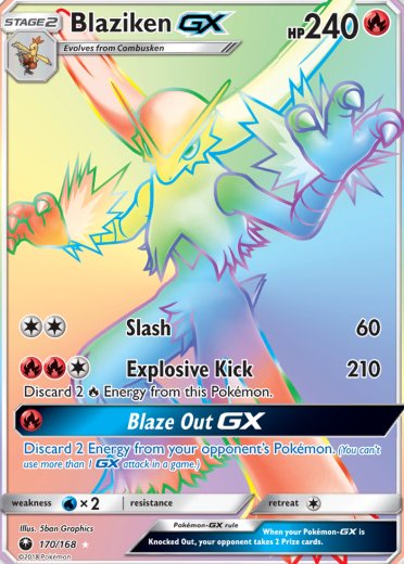 Blaziken GX (Secret)