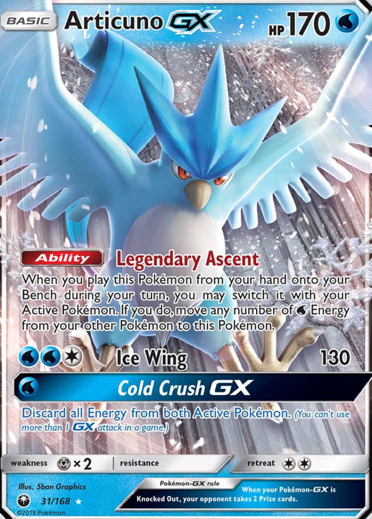 Articuno GX 31/168 Price 2026 | Celestial Storm
