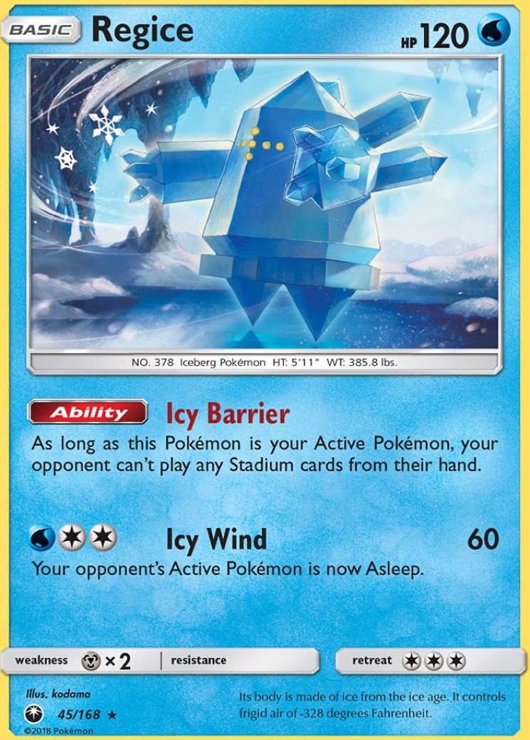 regice ex pokemon card Pokemon Hidden Legends Regice ex #97 (cgc