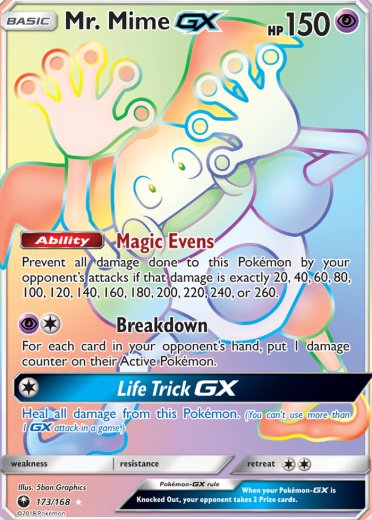 Mr. Mime GX (Secret)
