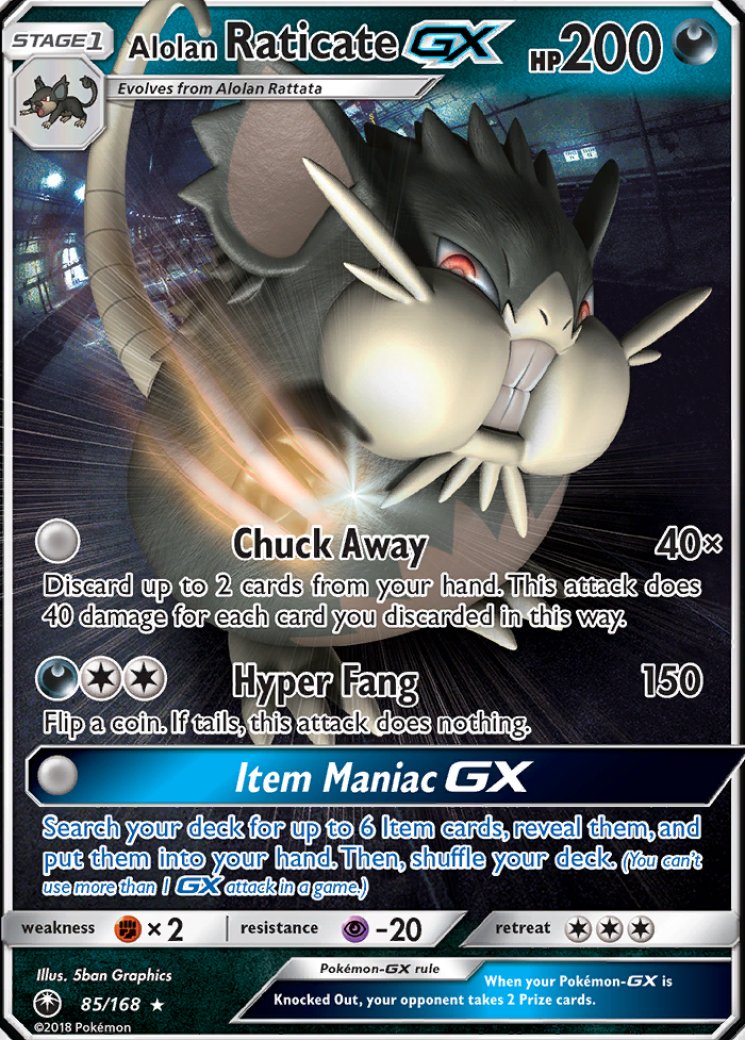 raticate pokemon card value Raticate BREAK 89/122 Rare