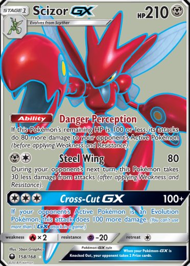 Scizor GX (Full Art)