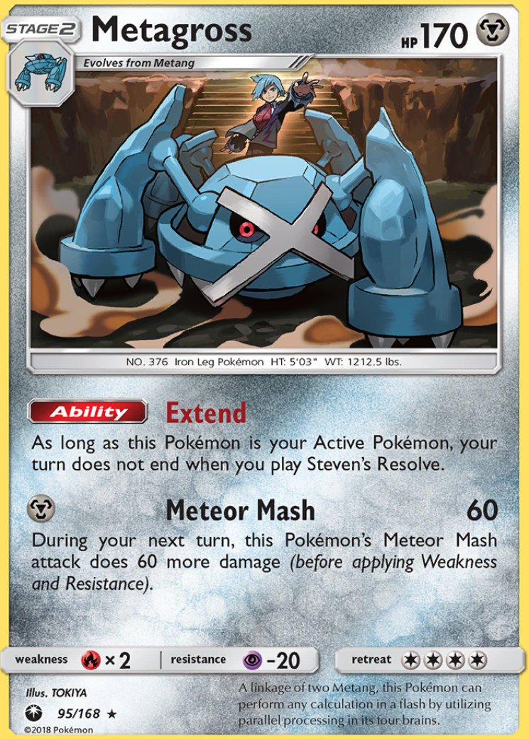 mega metagross ex pokemon card Amazon.com: Pokemon - Mega-Metagross-EX (XY35) - XY Black Star Promos main image 1