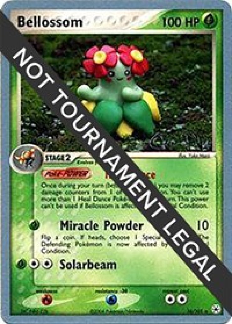 bellossom pokemon card value Vintage Rare Water Ability Fellowship Bellossom can use the attacks of all Oddish Bellossom Cards | Dex -