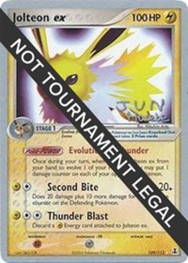 Jolteon ex - 2007 (Jun Hasebe)