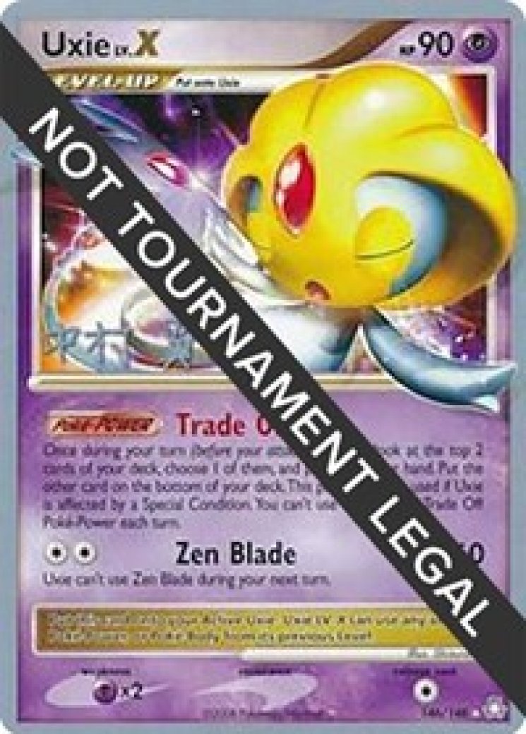 Uxie LV.X - 2009 (Tsubasa Nakamura) - World Championship Decks - Pokemon  Card Prices & Trends