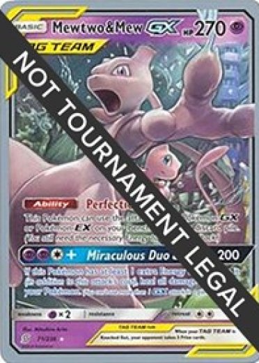 Mewtwo & Mew GX - 2019 (Henry Brand)