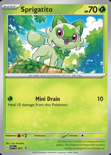 Sprigatito - 001