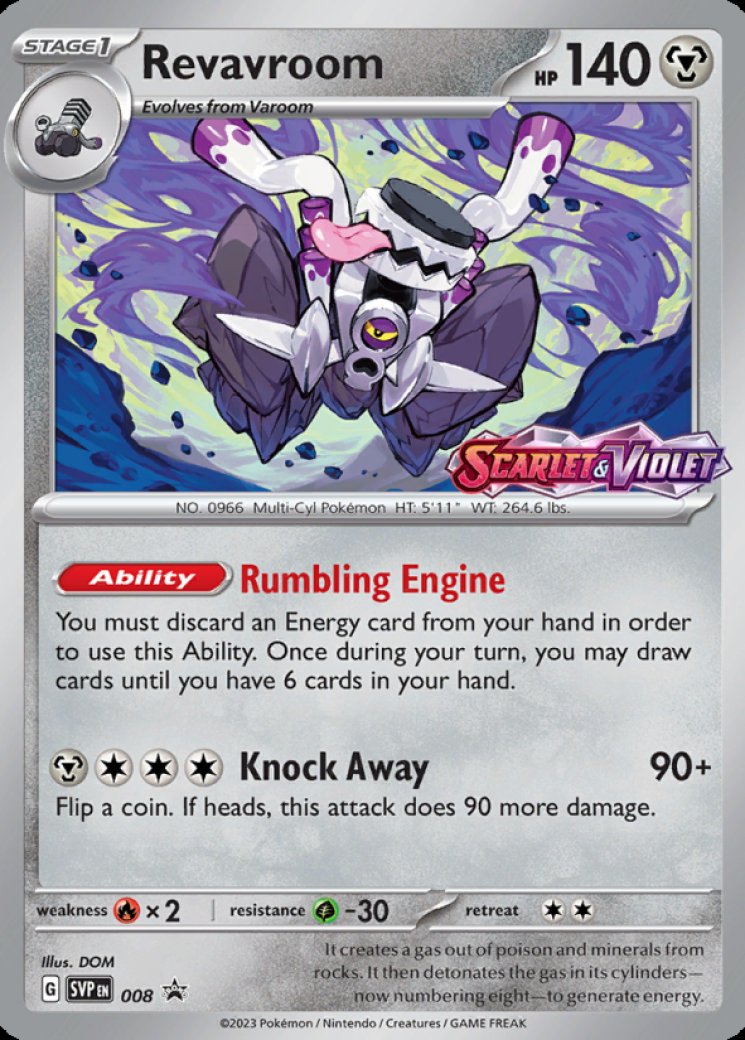 revavroom ex pokemon card value The Most Expensive TCG Cards [1MM] Wild Drift (170) During your opponents next turn Revavroom ex Pokemon Obsidian Flames