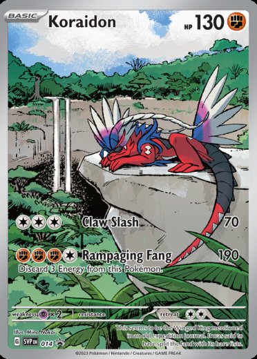 Koraidon - 014 (Pokemon Center Exclusive)