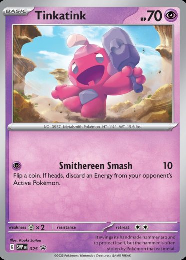 Tinkatink - 025 (Cosmo Holofoil)