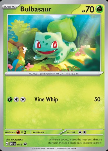 Bulbasaur - 046 (Cosmos Holo)