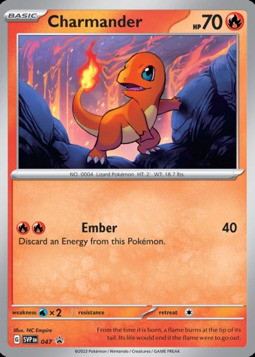 Charmander - 047 (Cosmos Holo)