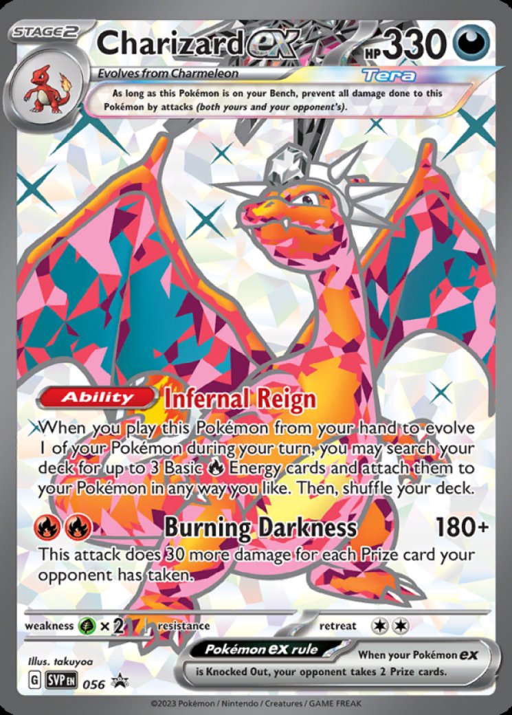 Charizard ex - 056 56/142 Price 2026 | Scarlet & Violet Promo Cards