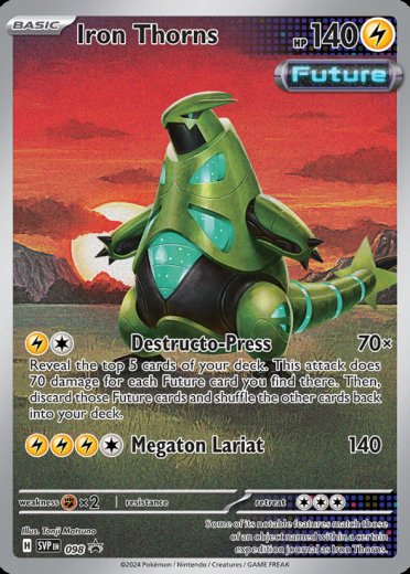 Iron Thorns - 098 (Pokemon Center)