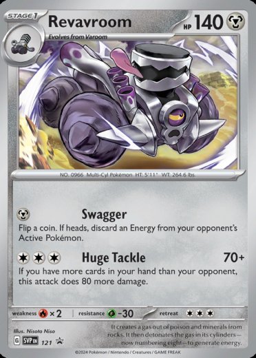 Revavroom - 121 (Cosmos Holo)