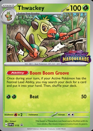 Thwackey - 115 (Prerelease) [Staff]