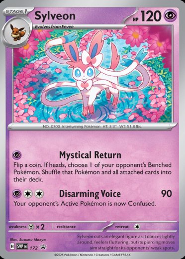 Sylveon - 172 (Cosmos Holo)
