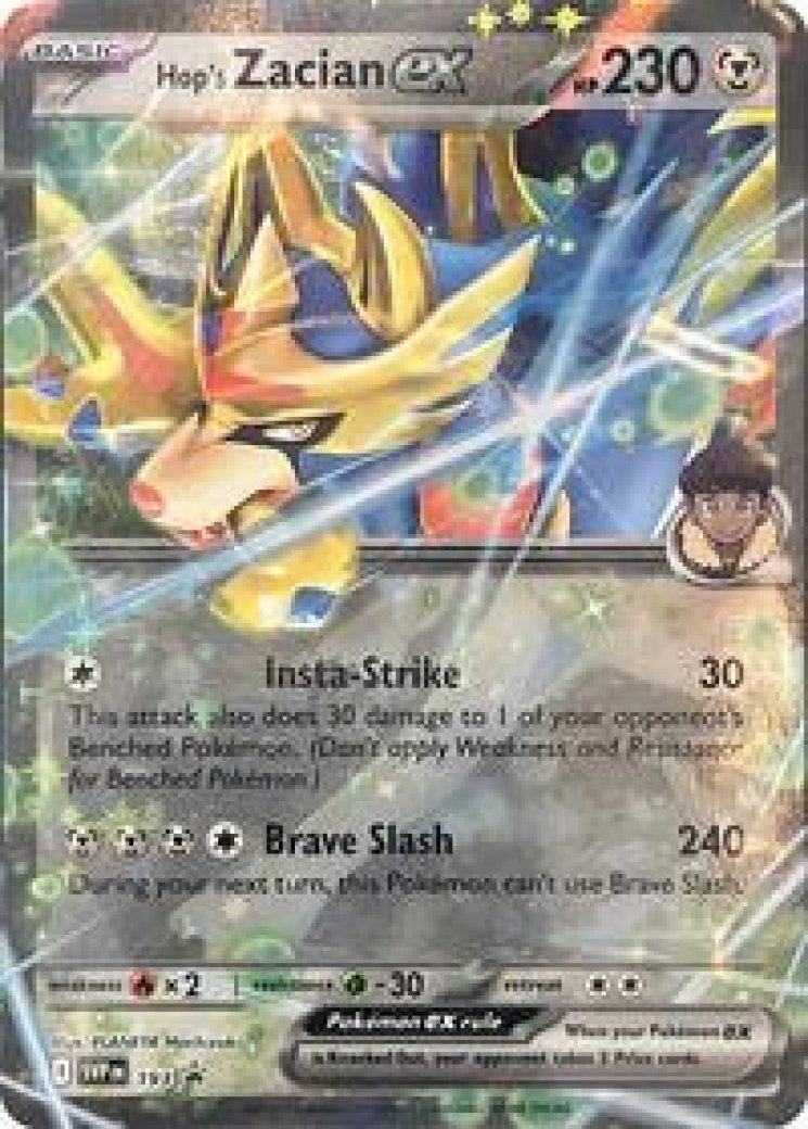 Zacian V - Crown Zenith: Galarian Gallery - Pokemon Card Prices