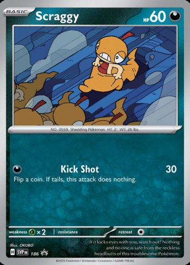 Scraggy - 186