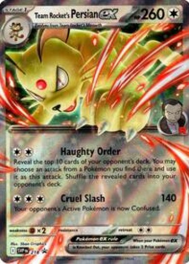 Team Rocket's Persian ex - 218