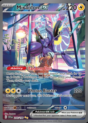 Miraidon ex - 244/198