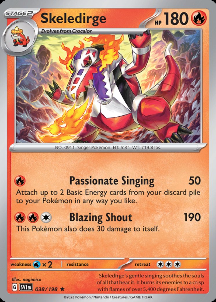 911 pokemon card Skeledirge Card Prices & Value 2026