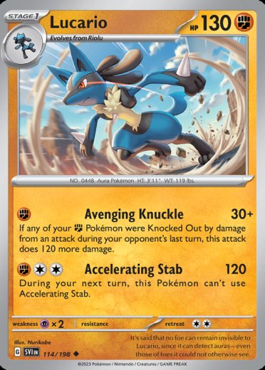 Lucario - 114/198