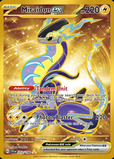 Miraidon ex - 253/198