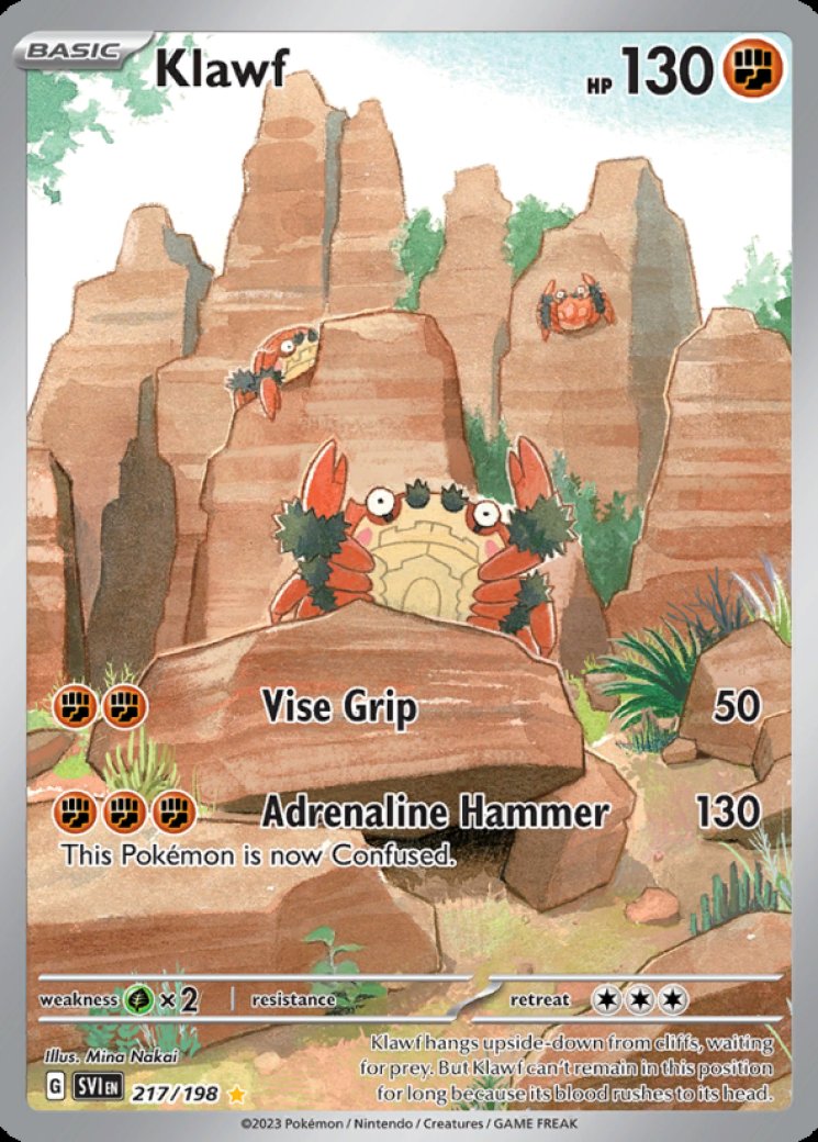 klawf pokemon card mcdonalds Klawf | Dex