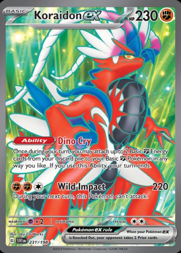 Koraidon ex - 231/198