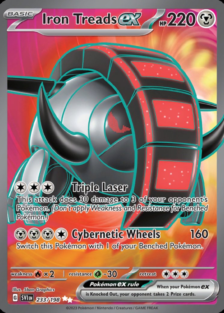 iron treads pokemon card price - Paradox Drive B3a-051 Welcome to the thrilling world of Temporal Forces Iron Treads [Reverse Holo] #118