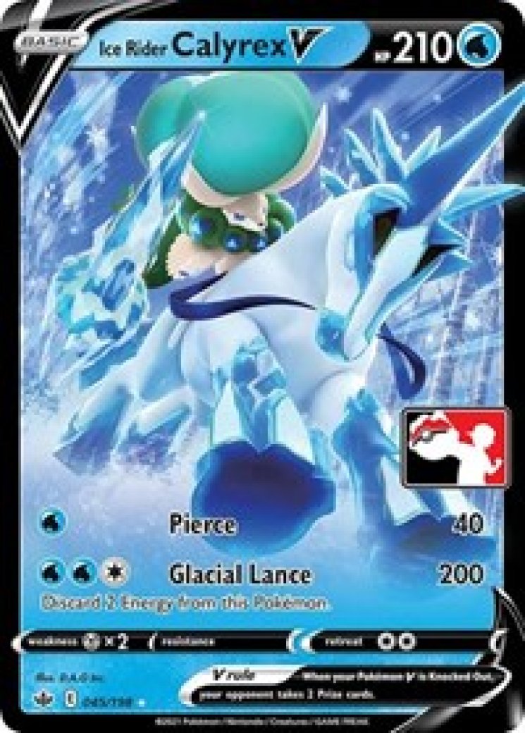 Ice Rider Calyrex VMAX - Chilling Reign - Pokemon Card Prices & Trends