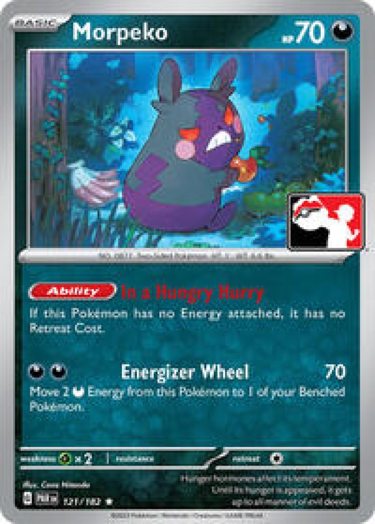 Morpeko V (Full Art) - Sword & Shield Base Set - Pokemon Card