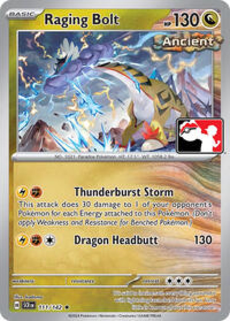 raging bolt ex pokemon card value Raging Bolt ex - 145 145