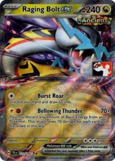 Raging Bolt ex - 123/162 (Prize Pack Series 5)
