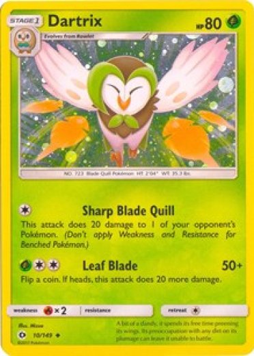Dartrix - 10/149 (Cosmos Holo)