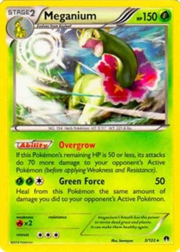 Meganium - 3/122 (Cosmos Holo)