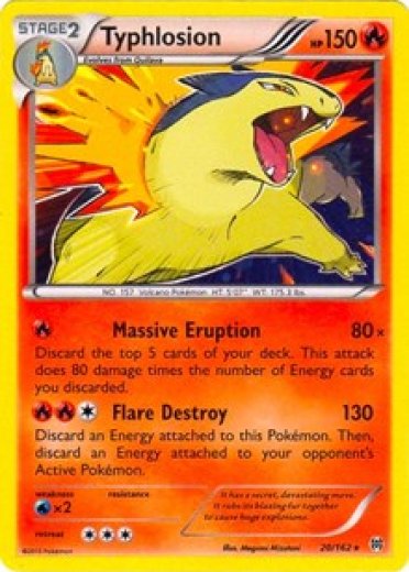 Typhlosion - 20/162 (Cosmos Holo)