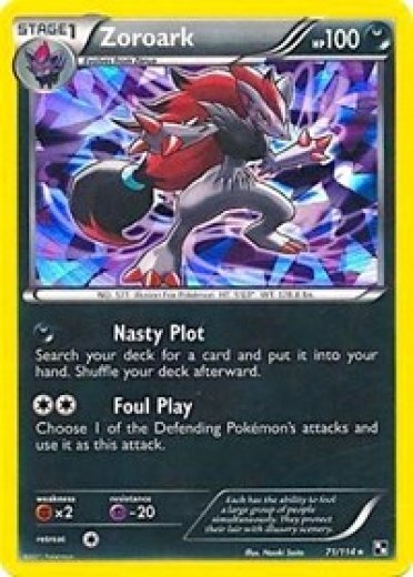 Zoroark - 71/114 (Cracked Ice Holo)