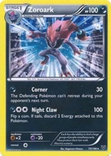 Zoroark - 73/146 (Cosmos Holo)