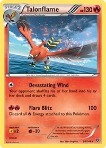 Talonflame - 28/146 (Cosmos Holo)