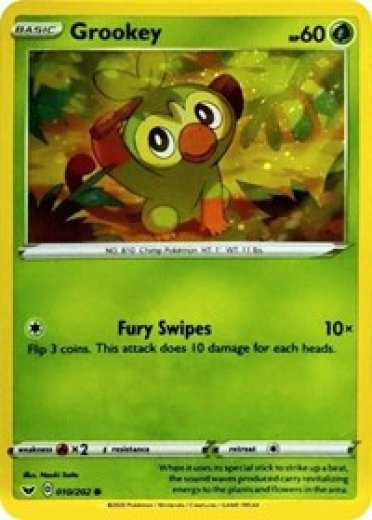 Grookey - 010/202 (Cosmos Holo)