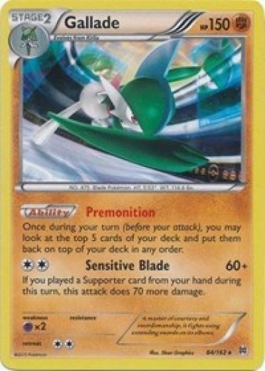 Gallade - 84/162 (Cosmos Holo)