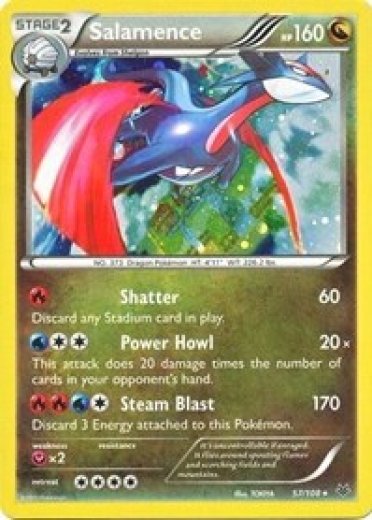 Salamence - 57/108 (Cosmos Holo)