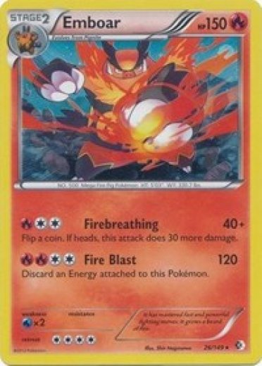 Emboar - 26/149 (Cosmos Holo)