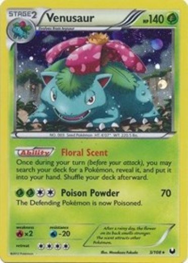 Venusaur - 3/108 (Cosmos Holo)