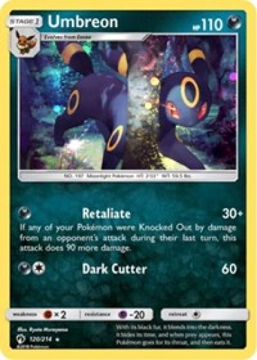 Umbreon - 120/214 (Cosmos Holo)
