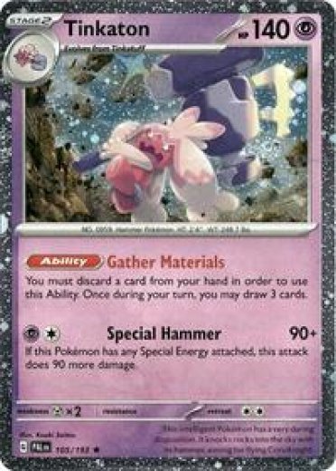 Tinkaton - 105/193 (Cosmos Holo)