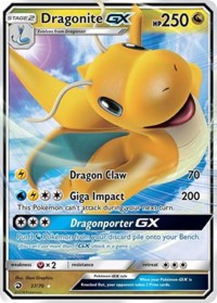 Dragonite GX - Dragon Majesty - Pokemon Card Prices & Trends